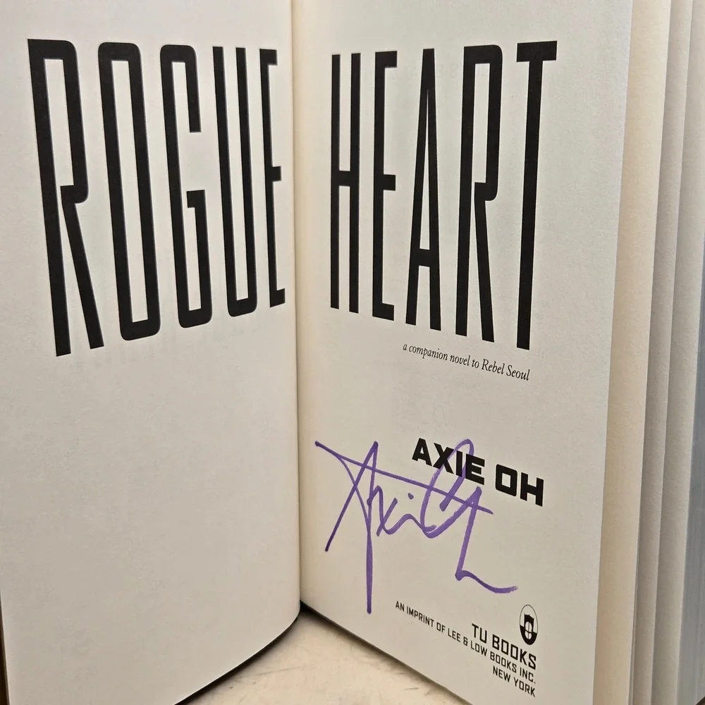 Rogue Heart by Axie Oh *Rare Signed 1st Edition/1st Print*
